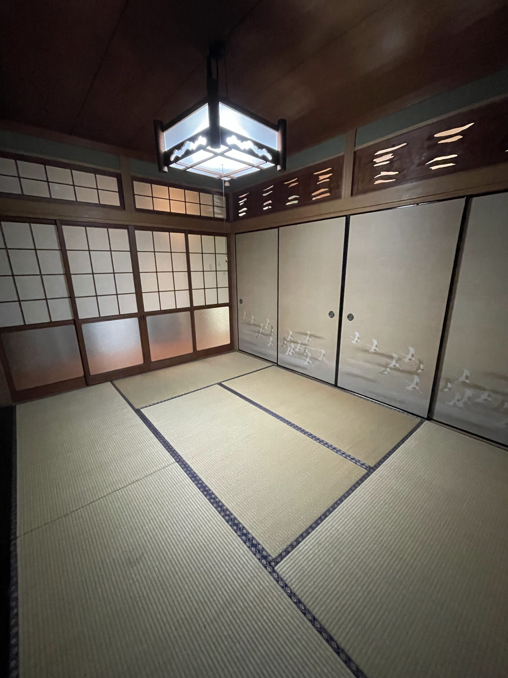 家財整理後の和室
